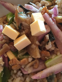 納豆と鯖のサラダ風まぜご飯-レシピのメイン写真