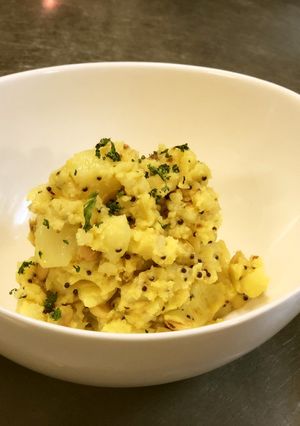 新じゃがいものスパイシーポテトサラダ-レシピのメイン写真