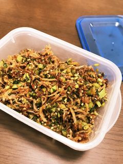 栄養満点♪シラスと大根の葉っぱふりかけ-レシピのメイン写真