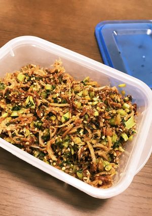 栄養満点♪シラスと大根の葉っぱふりかけ-レシピのメイン写真