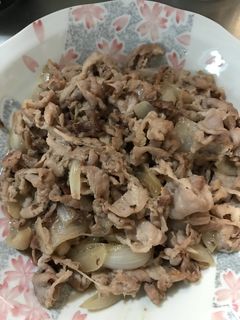 簡単!しょうが焼き-レシピのメイン写真
