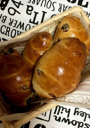 クランベリーロールパン-レシピのメイン写真