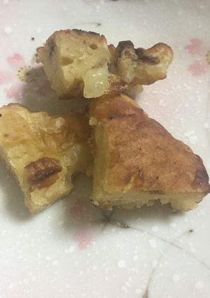 小麦粉バナナチョコ揚げケーキ-レシピのメイン写真