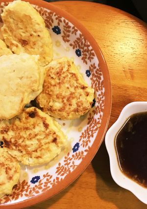 一歳半の娘が大好き！つくね焼き-レシピのメイン写真