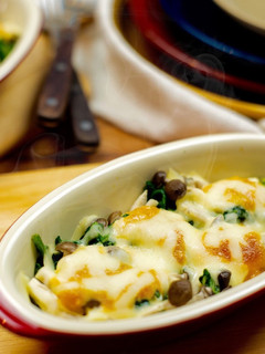 ほうれん草とお豆腐の和風グラタン-レシピのメイン写真