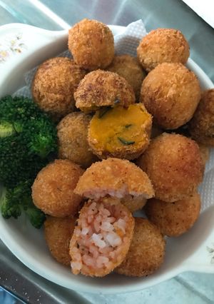 かぼちゃとイタリアン風揚げボール-レシピのメイン写真