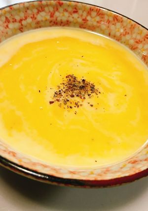 濃厚✩冷たいカボチャスープ-レシピのメイン写真
