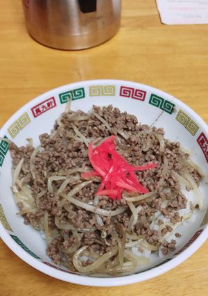 ひき肉ともやし丼-レシピのメイン写真