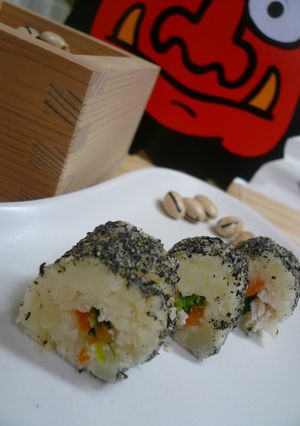 赤ちゃんだって恵方巻☆8ヶ月の離乳食-レシピのメイン写真
