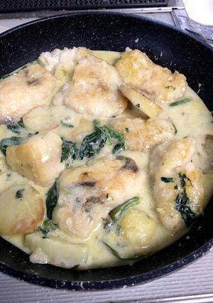 白身魚のクリーム煮-レシピのメイン写真