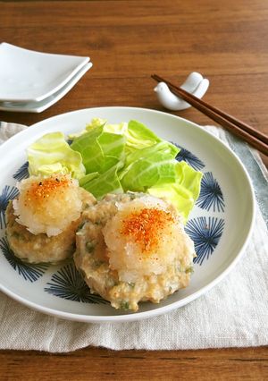 青じそ入り♪豆腐ハンバーグ☆和風おろし-レシピのメイン写真