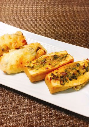 トースターで✤厚揚げの味噌マヨ挟み焼き-レシピのメイン写真