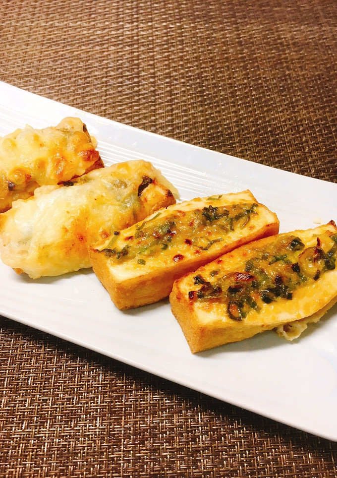 トースターで✤厚揚げの味噌マヨ挟み焼き-レシピのメイン写真