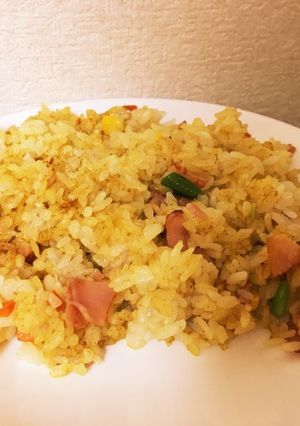 残りご飯でカレーチャーハン-レシピのメイン写真