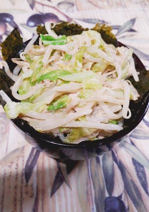 簡単キャベもやし丼♡-レシピのメイン写真
