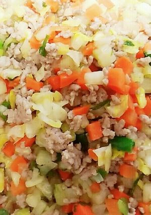 四川風❤野菜たっぷりそぼろ❤野菜消費-レシピのメイン写真