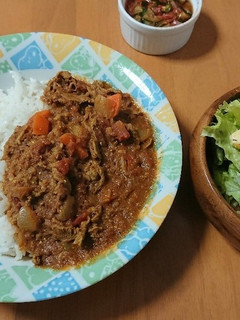 フライパンでラム肉カレー-レシピのメイン写真