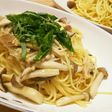 きのこと大葉の和風パスタ