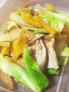 ゆず味噌の春キャベツ炒め-レシピのメイン写真