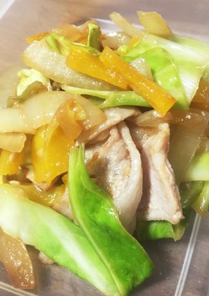 ゆず味噌の春キャベツ炒め-レシピのメイン写真