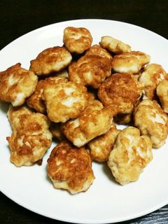 簡単!鳥むね肉とはんぺんナゲット♪-レシピのメイン写真