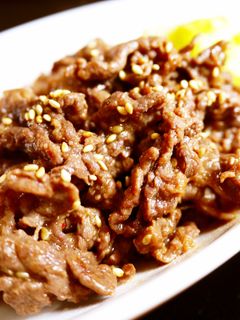 BBQにも★特製だれ漬け!牛薄切り焼肉-レシピのメイン写真