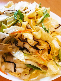 ナイロン袋で作る♪塩昆布やみつきキャベツ-レシピのメイン写真