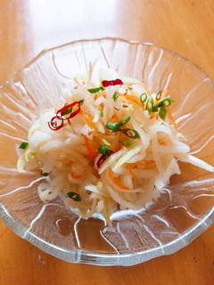 大根なます☆甘酢(らっきょう酢)漬け-レシピのメイン写真