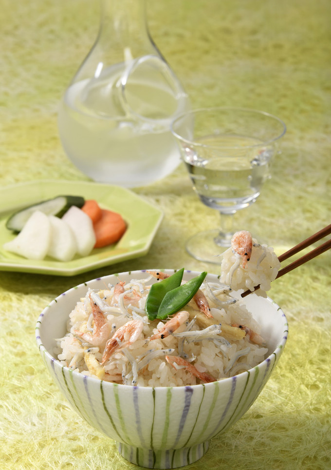 桜えびとしらすの炊き込みご飯-レシピのメイン写真