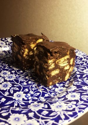 英国王室が愛する♪チョコビスケットケーキ-レシピのメイン写真