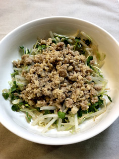 もやしとひき肉のおかずサラダ-レシピのメイン写真