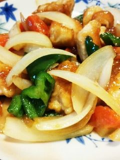 簡単しっとり♪鶏胸肉の甘酢炒め-レシピのメイン写真