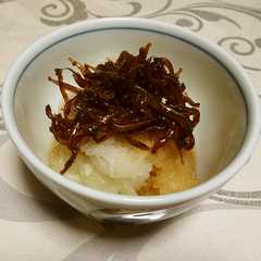 A picture of 釘煮大根おろし.