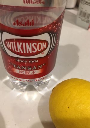 レモン汁の炭酸割り-レシピのメイン写真