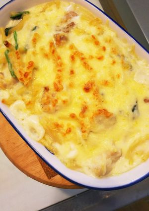 【簡単】チキンクリームグラタン-レシピのメイン写真