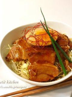 ローソンの豚の角煮de簡単♡角煮丼♡-レシピのメイン写真
