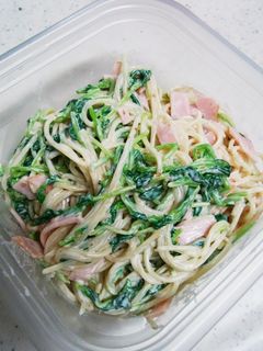 豆苗のサラダ(サラスパ)-レシピのメイン写真