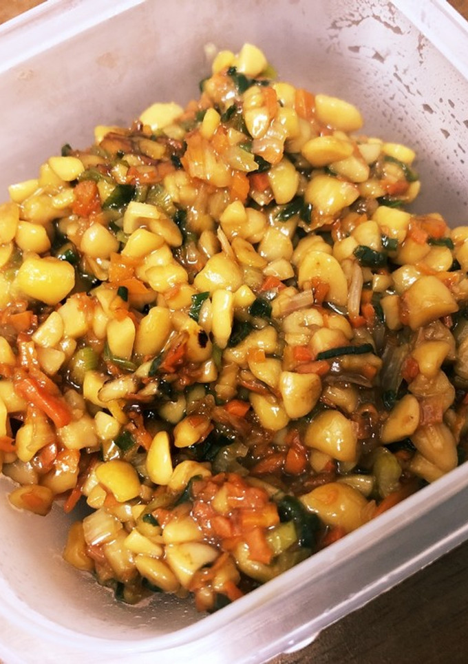 なっとうと野菜の簡単炒め。ご飯のお供。-レシピのメイン写真