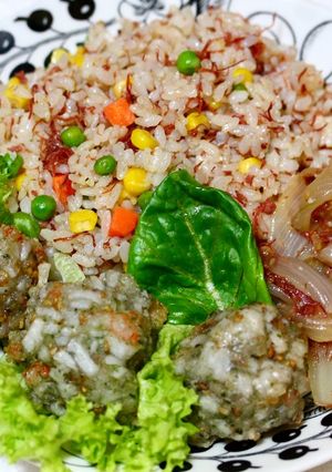 フライパンでコンビーフピラフ-レシピのメイン写真