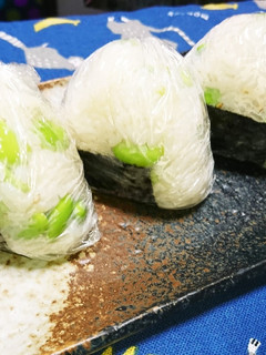 ダシダで枝豆おにぎり-レシピのメイン写真