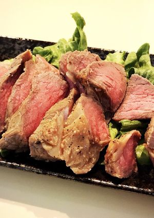 簡単！時短ローストビーフ♪食べきりサイズ-レシピのメイン写真