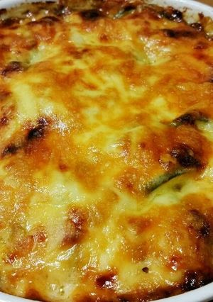 切って盛るだけ！ヘルシー厚揚げグラタン♪-レシピのメイン写真