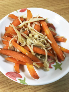 にんじんとえのきのきんぴら☆-レシピのメイン写真