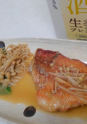マルコメ糀甘酒生姜ブレンドの赤魚の煮付け-レシピのメイン写真