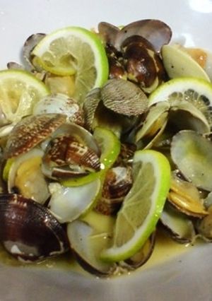 アサリのオリーブ油レモン焼き-レシピのメイン写真