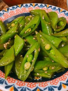 スナップえんどうのきんぴら炒め☆-レシピのメイン写真