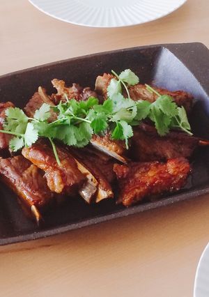 豚肉のこっくり黒酢煮-レシピのメイン写真