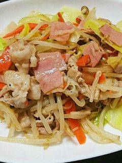 ミックスもやしで野菜炒め-レシピのメイン写真