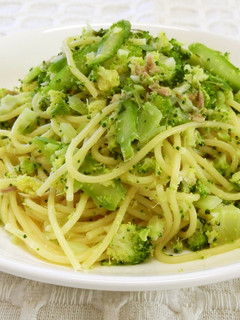 アスパラとブロッコリーのパスタ-レシピのメイン写真