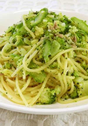 アスパラとブロッコリーのパスタ-レシピのメイン写真